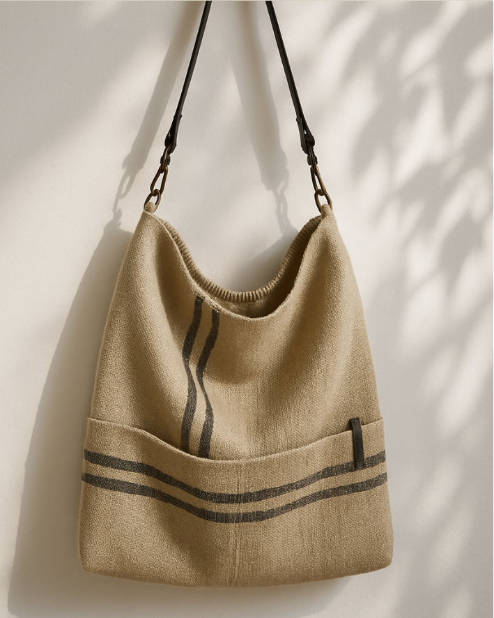 JUTE FANCY HAND BAG 09